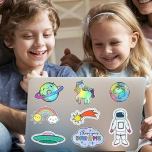 Autocollants en vinyle blanc brillant ou mat