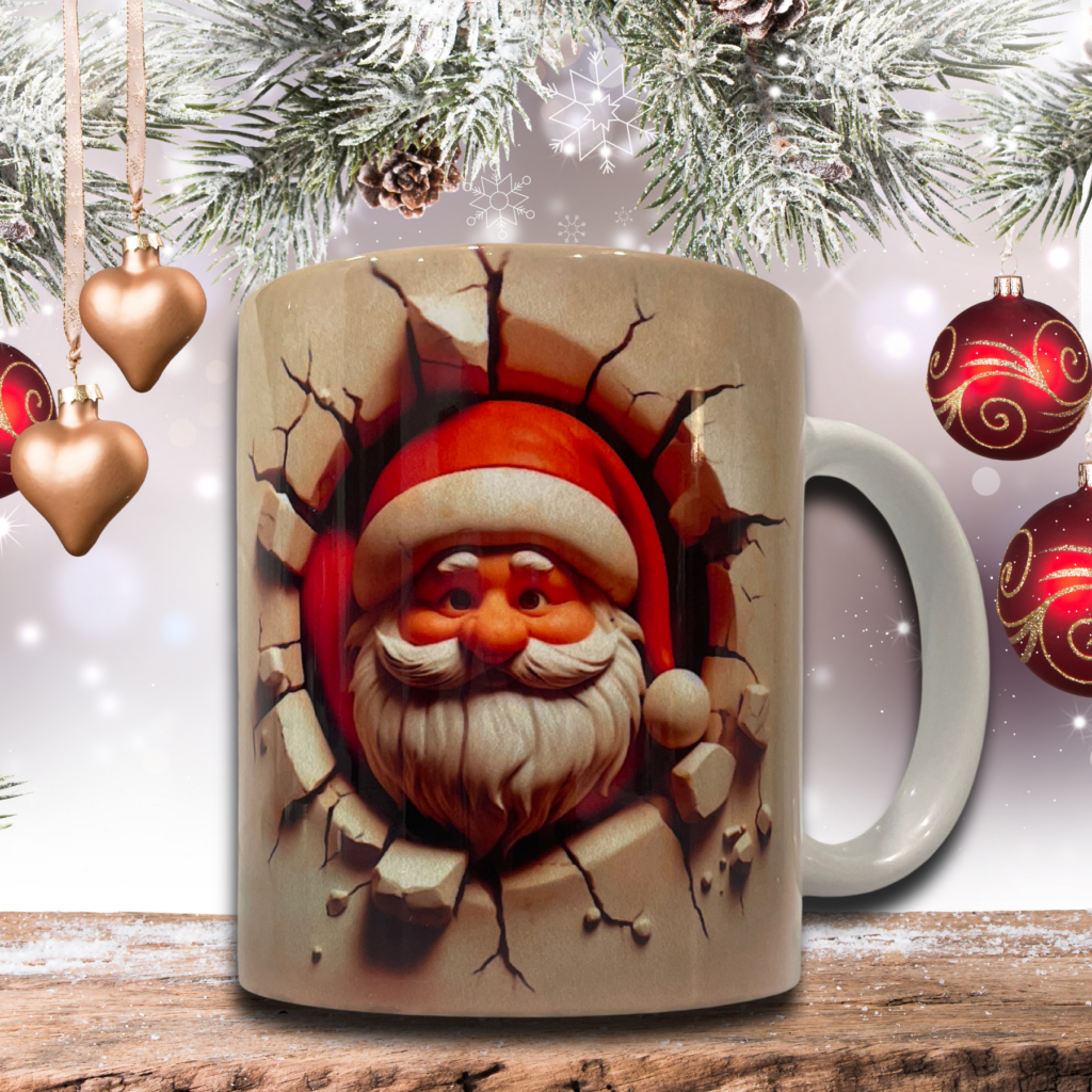 Tasse du Père Noël humoristique