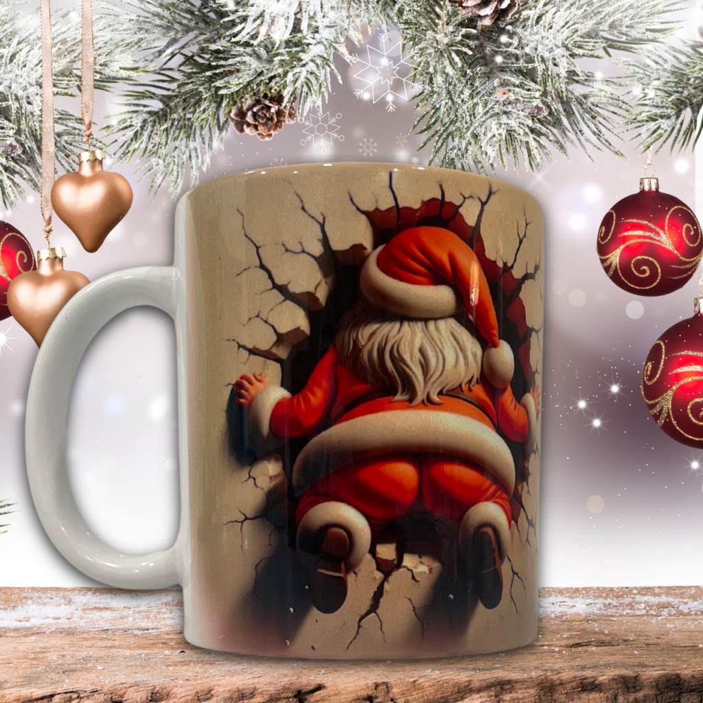 Tasse du Père Noël humoristique – Image 2