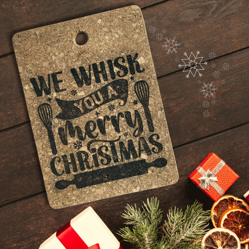 Sous-plats COLLECTION de NOËL - We whisk you a Merry Christmas